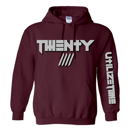 The Fourth Quarter 24 Replica Hoodie Burgundy